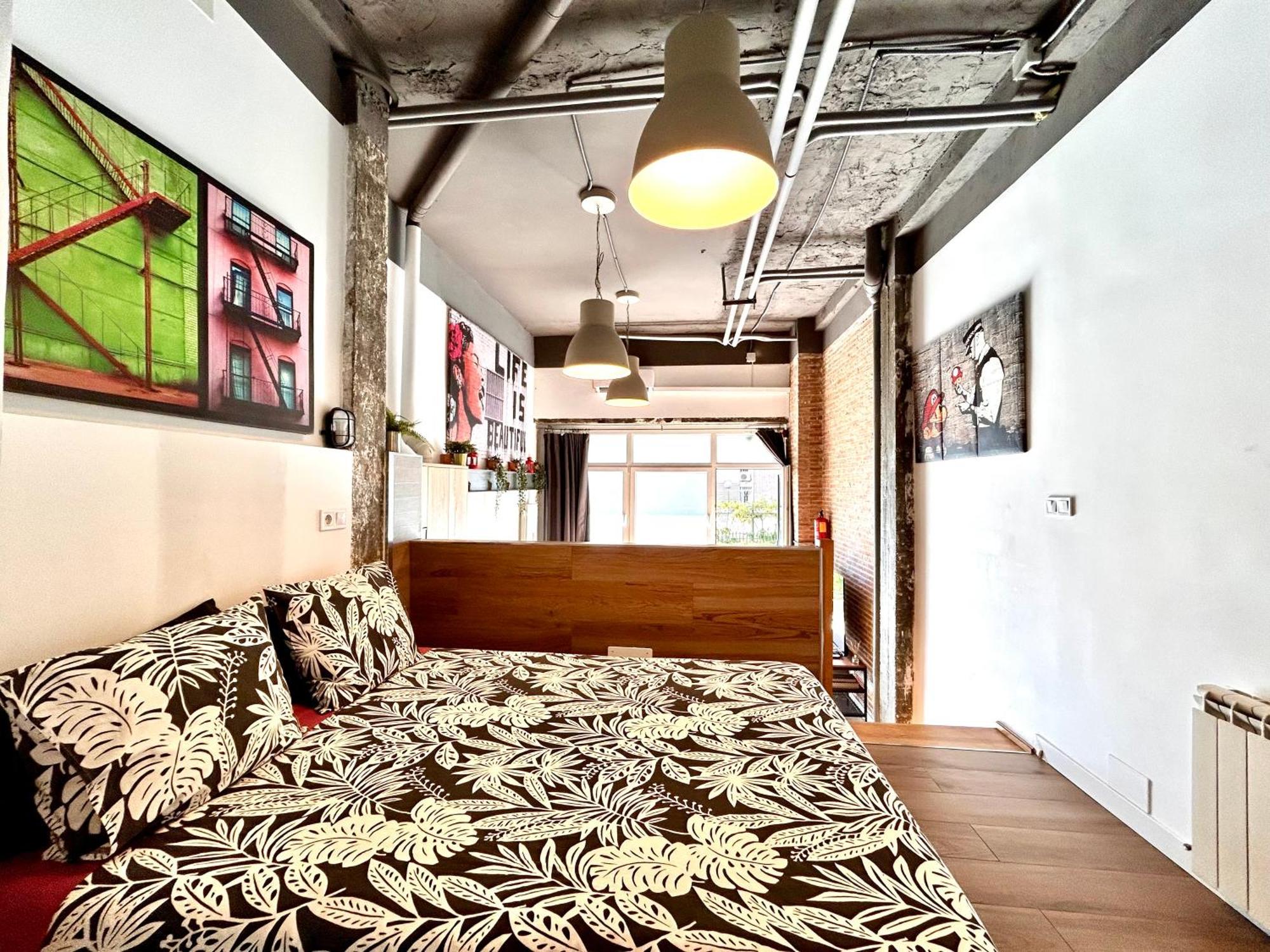 Appartamento Loft Desing Retiro Madrid Esterno foto