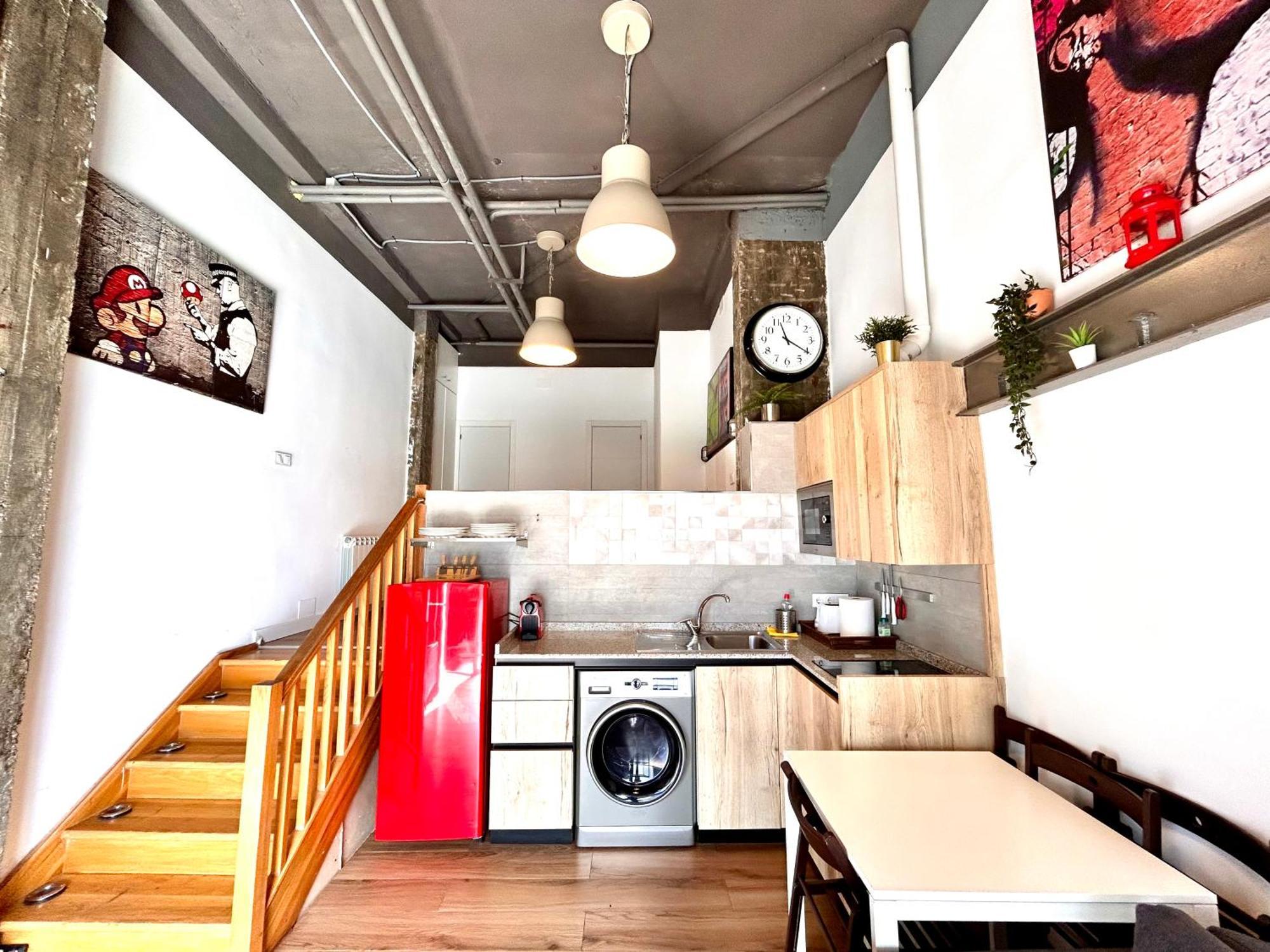 Appartamento Loft Desing Retiro Madrid Esterno foto